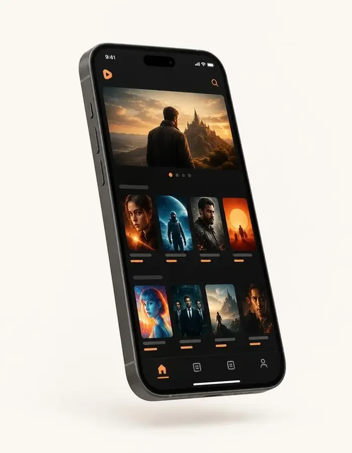 韩漫AI短剧 APP 界面展示